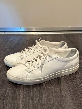 Common Projects White Leather Sneakers